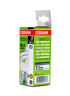 Osram CFL Mini Twist Dulux Superstar E27 Bulb Warm White  - Image 2