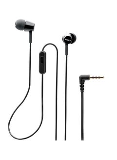 Sony Wired In-ear Headphones Black  - Image 1