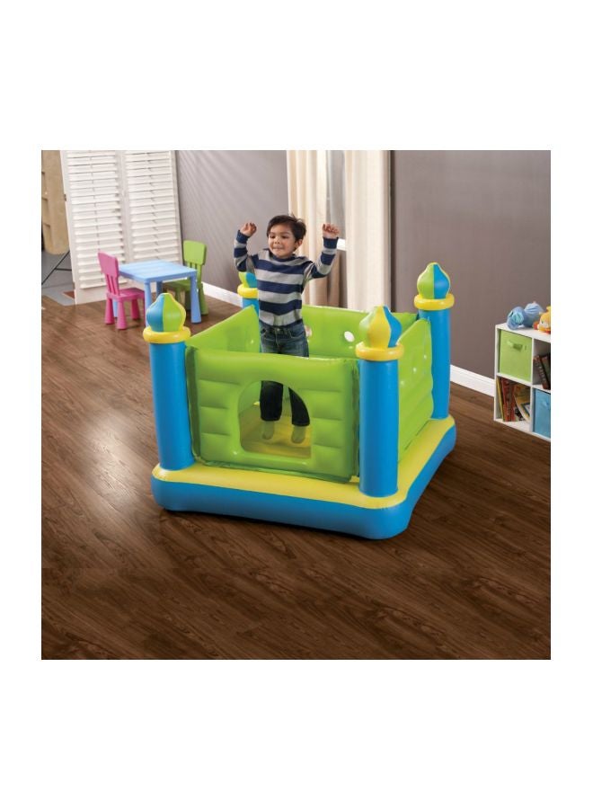 انتكس نطاطة قابلة للنفخ جامب-أو-لين على شكل قلعة - Image 2