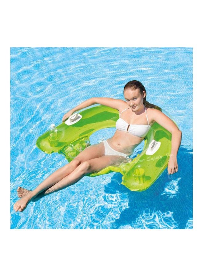 Sit And Flow Inflatable Pool Float 152x 99centimeter