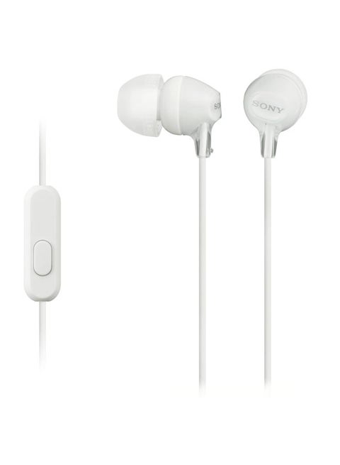 Wireless In-Ear Headphones With Mic White