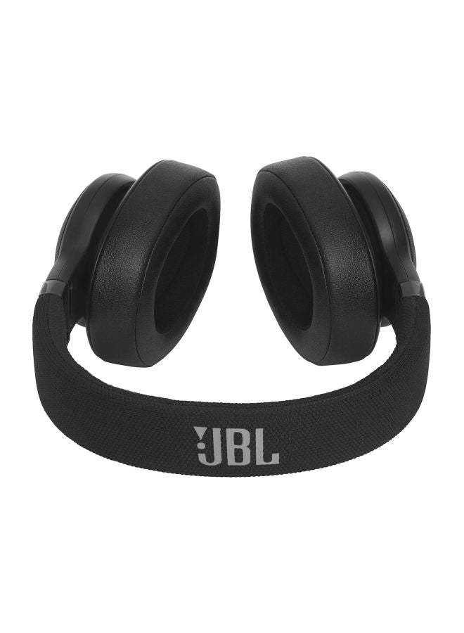 JBL - E55BT Bluetooth Over-Ear Hands Free Headset With Mic Black - Image 1