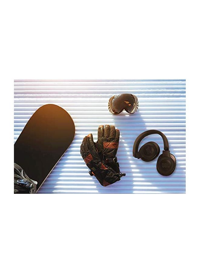 JBL - E55BT Bluetooth Over-Ear Hands Free Headset With Mic Black - Image 1