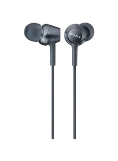 Sony MDR-Ex250AP In Ear Wired Earphones With Mic Black  - Image 2