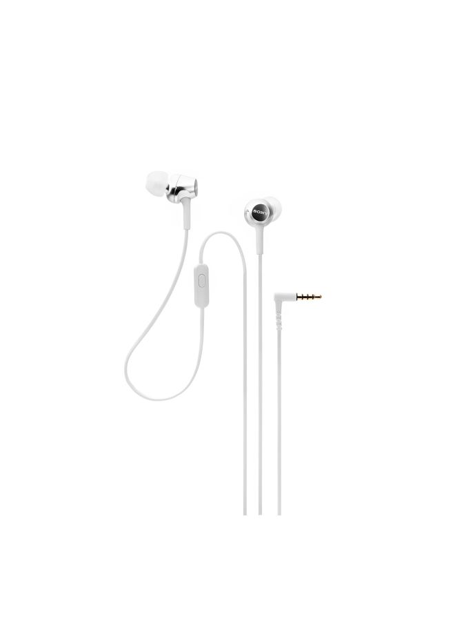 Sony MDR-Ex250AP In-Ear Headphone With Mic White - Image 5