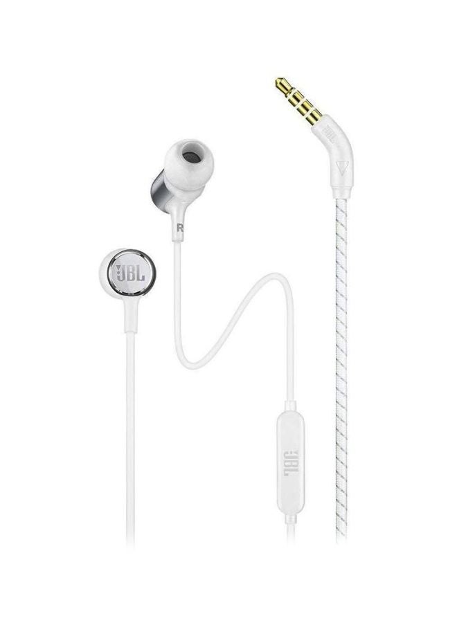 JBL Wired In-Ear Headphones White  - Image 1