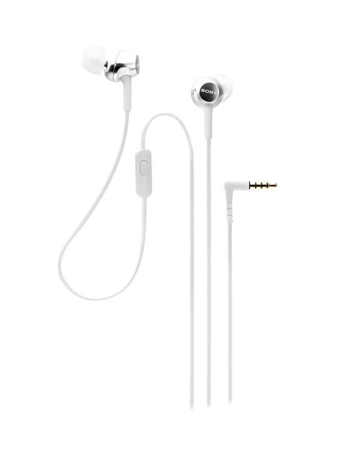 Sony Wired In-Ear Stereo Headphones White - Image 2