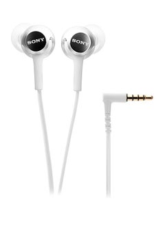 Sony Wired In-Ear Stereo Headphones White  - Image 4