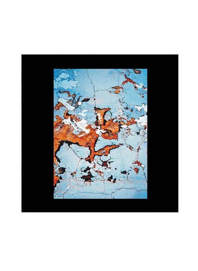 أتيك لوحة فنية جدارية عن الطبيعة أزرق/بني 30x30سم  - Image 1