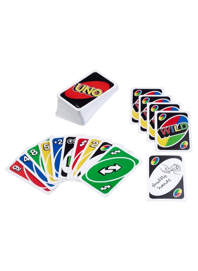 Mattel Games Get Wild Uno Card Game - Image 2