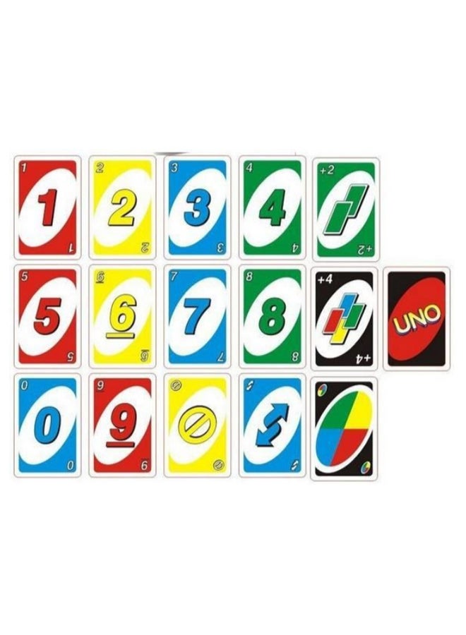 لعبة الورق فاميلي فن من أونو 8.7 x 5.7سم