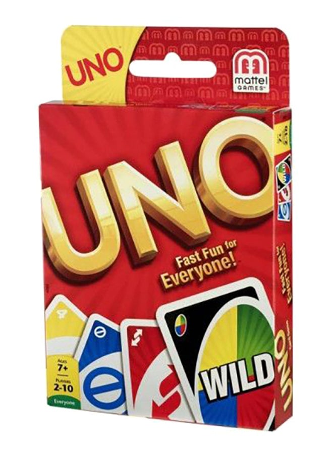 ماتيل جيمز لعبة البطاقات أونو فاست فان فور إيفريون - Image 1