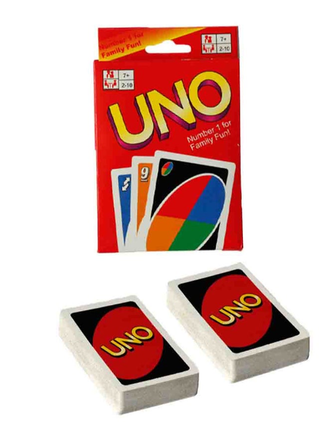 Uno Family Fun Card Game - Image 1