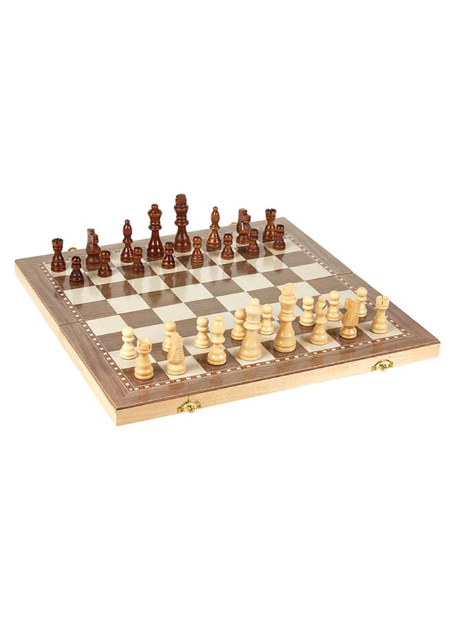 TASHENG ERIC 3-In-1 Wood Chess Set 39cm - Image 1