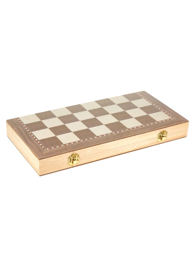 TASHENG ERIC 3-In-1 Wood Chess Set 39cm - Image 3