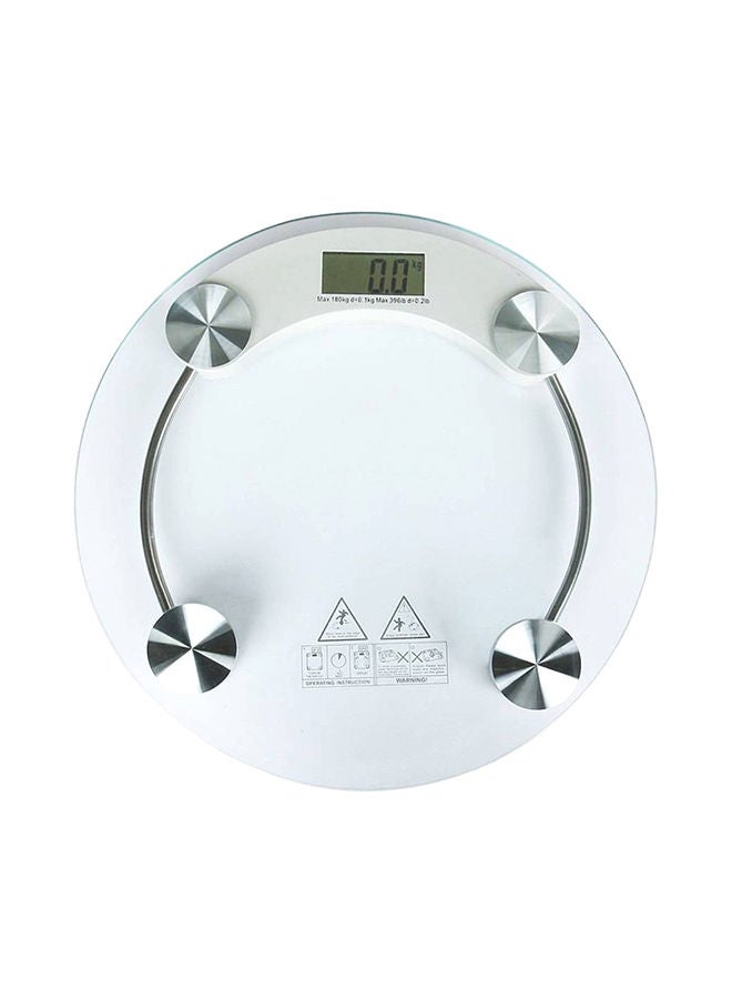 HOLME'S Personal Digital Weighing Scale Clear 33cm  - Image 1