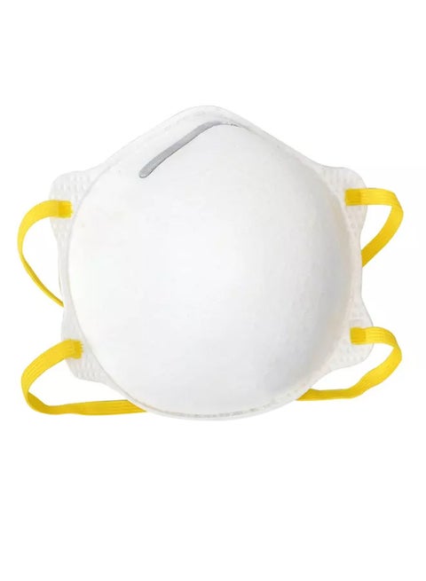 Moulded Face Mask White FFP2 NR Single