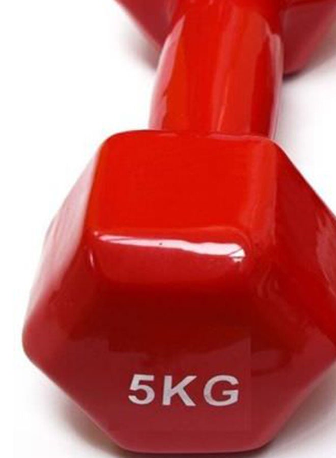 زوج دمبل للتمارين الرياضية 2 x 5كيلوجرام - Image 2