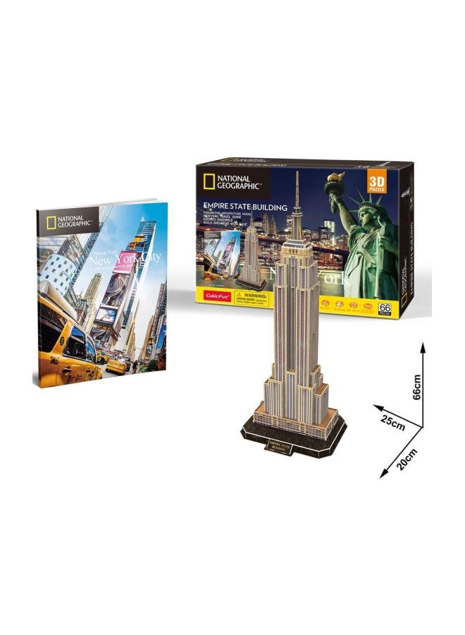Generic - 66-Piece Empire State Building New York 3D Puzzles DS0977H - Image 1