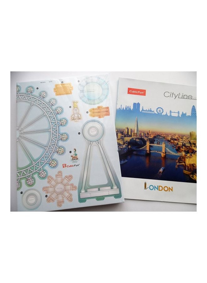 107-Piece The City Of London In Line 3D Puzzle MC253H - Image 3
