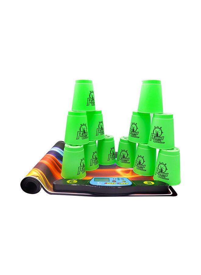 جونيور مجموعة سبيد ستاكس مكونة من 13 كوباً ومؤقت - Image 1