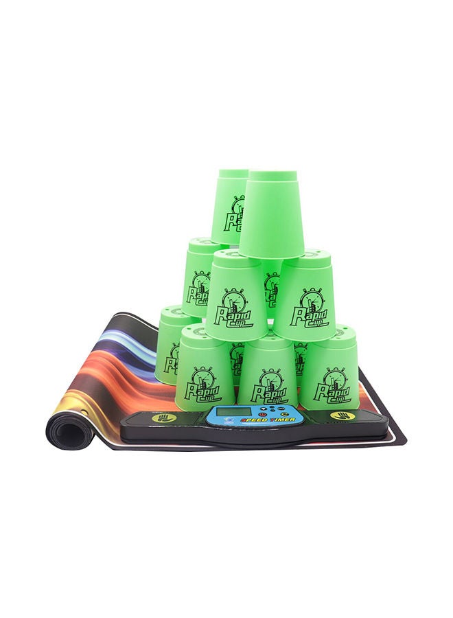 جونيور مجموعة سبيد ستاكس مكونة من 13 كوباً ومؤقت - Image 2