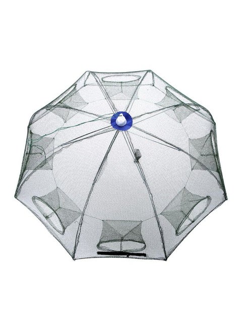 8-Hole Automatic Foldable Fishing Net Trap Shrimp Cage 93cm