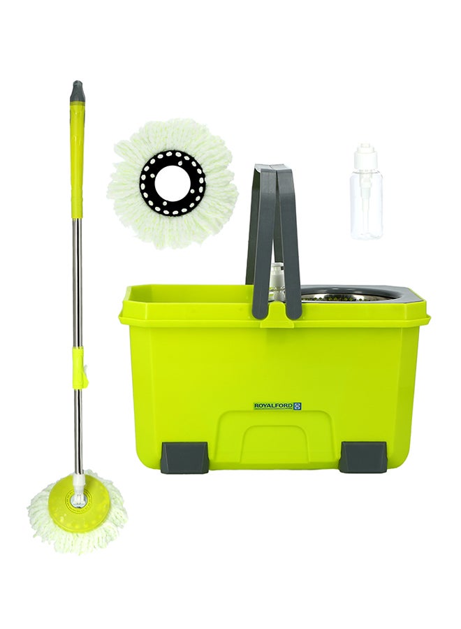 Emphatic Spin Mop And Bucket Set Green/Grey/White - v1586171129/N31744753A_3