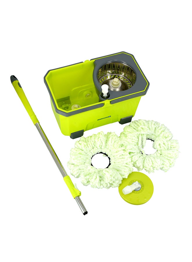 Emphatic Spin Mop And Bucket Set Green/Grey/White - v1586171129/N31744753A_5