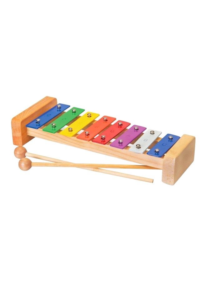 Pack Of 4 Wooden 8-Note Xylophone