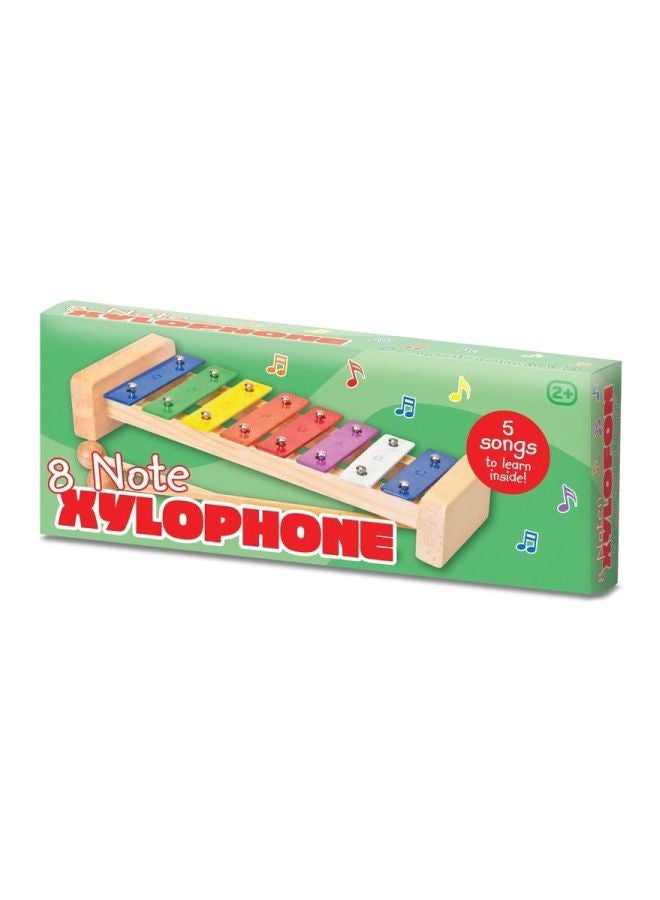 Pack Of 4 Wooden 8-Note Xylophone