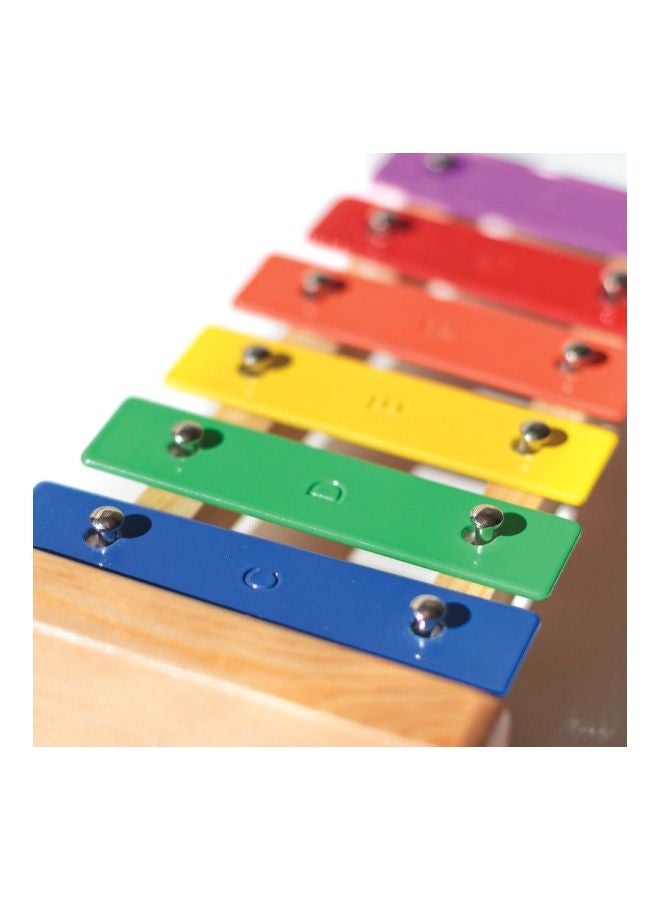 Pack Of 4 Wooden 8-Note Xylophone