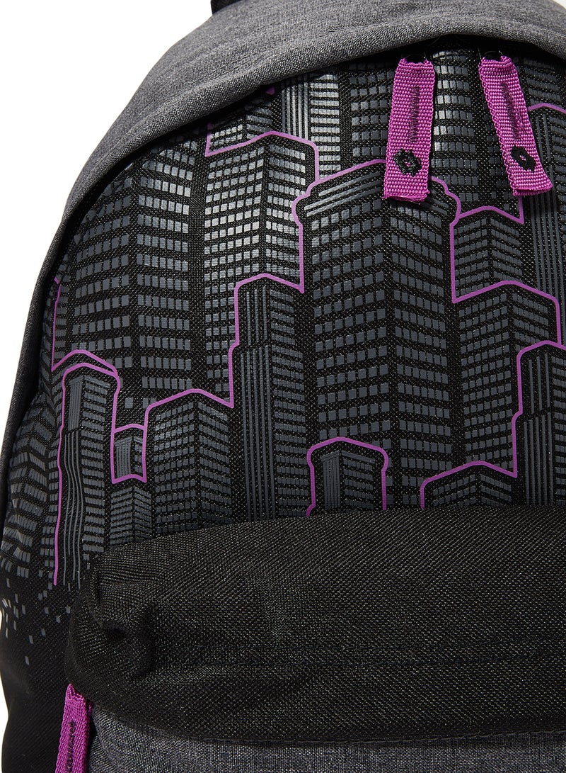 LOTTO Training Bag Black/Byzantium Purple - Image 3