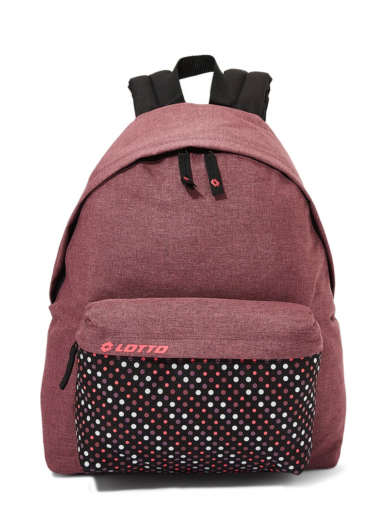 LOTTO Training Bag Cordovan Red/Calypso Pink - Image 1