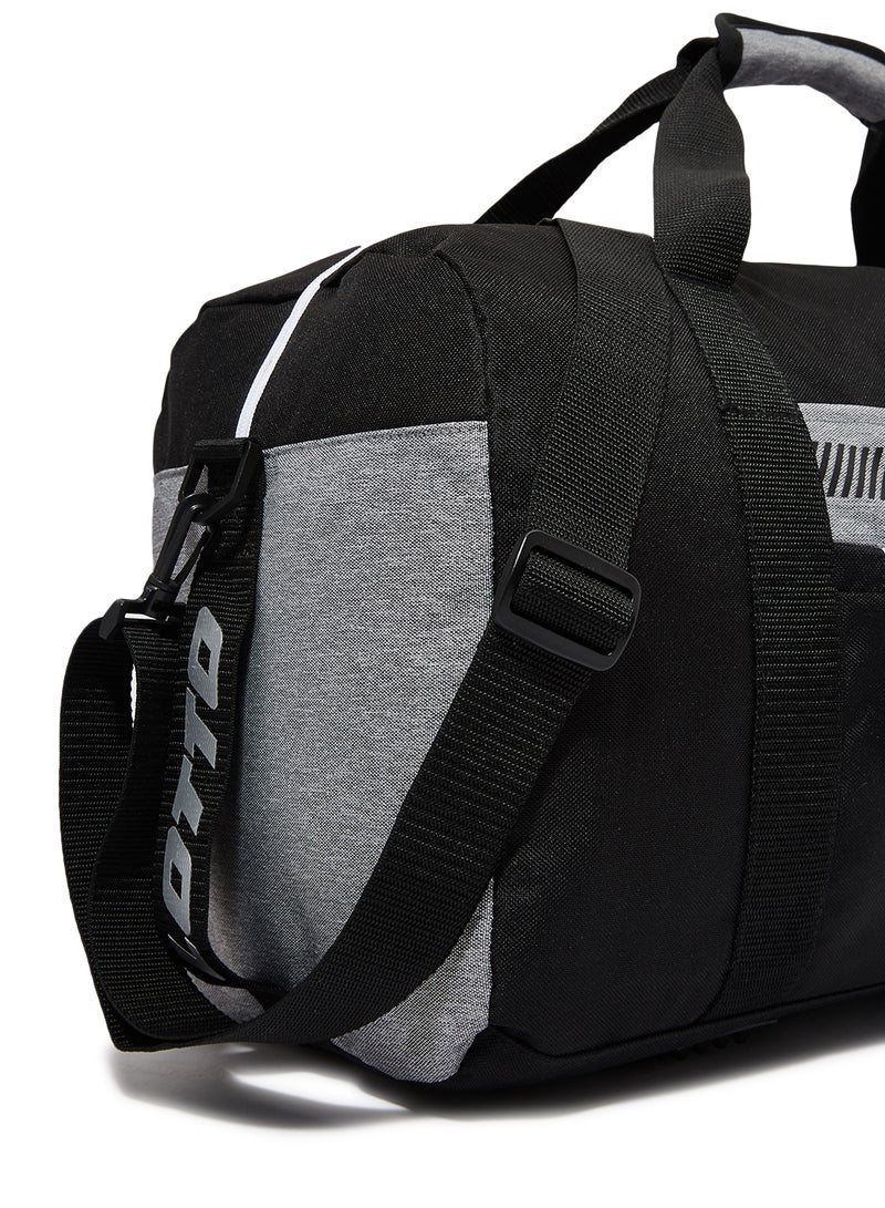 LOTTO Training Duffle Bag Black - Image 3
