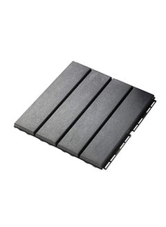 9-Piece Polypropylene Plastic Outdoor Floor Tiles Set Dark Grey - v1586174021/N32663514A_1