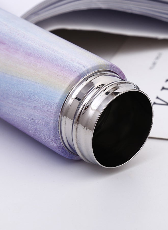 بيوينتي ترمس عازل للحرارة ومفرغ من الهواء بتصميم رفيع أرجواني 25 x 4.5سم - Image 2