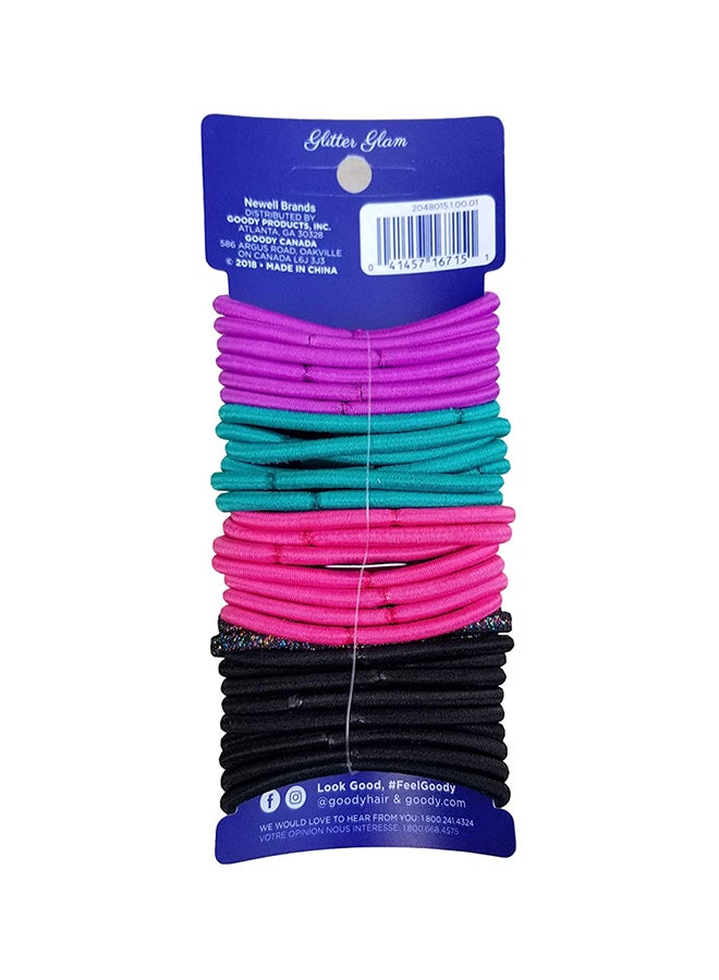 قودي  مجموعة ربطات شعر مطاطية أوتشليس مكونة من 32 قطعة متعدد الألوان - Image 2