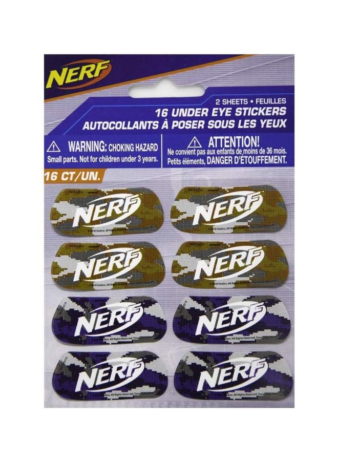 يونيك مجموعة من 8 أزواج من ملصقات نيرف تحت العينين طراز 59182 - Image 2