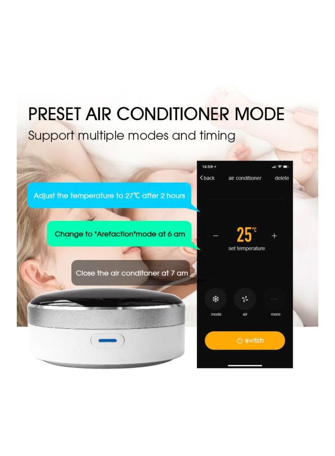 Beauenty Universal WiFi IR Smart Remote Control White/Blue/Silver - Image 2