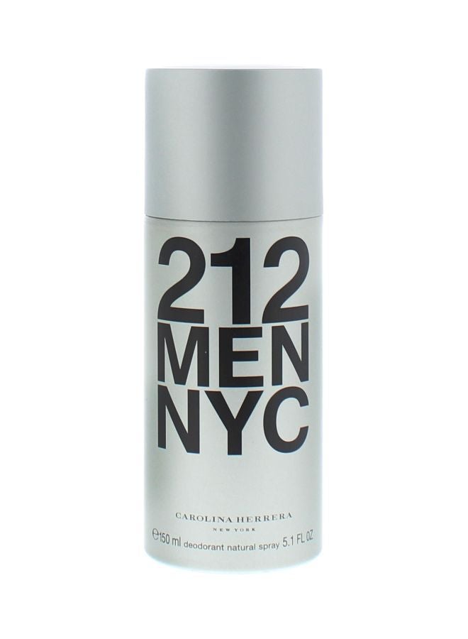CAROLINA HERRERA - 212 NYC Deodorant Spray 150ml - Image 1
