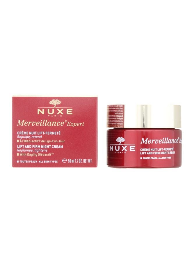 NUXE - Merveillance Expert Lift And Firm Night Cream 50ml - Image 1