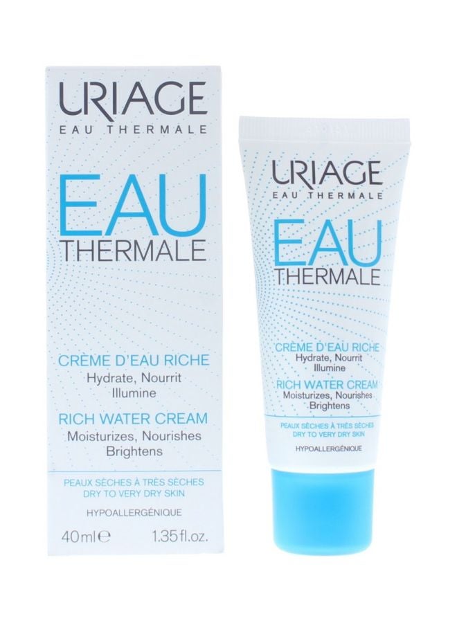 Uriage Eau Thermale Rich Water Cream 40ml - Image 2
