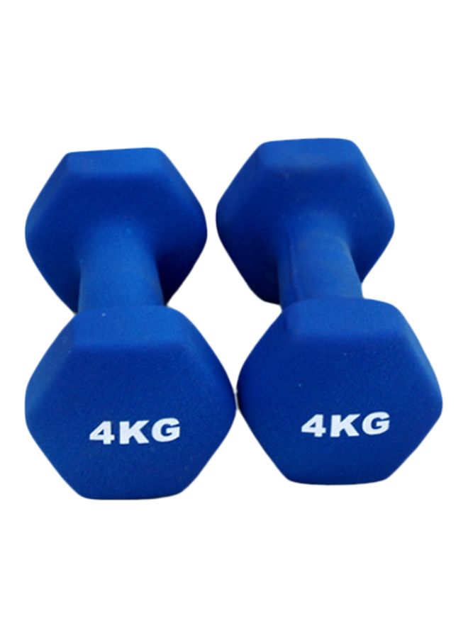 دمبل سداسي الشكل من النيوبرين . 4كيلوجرام