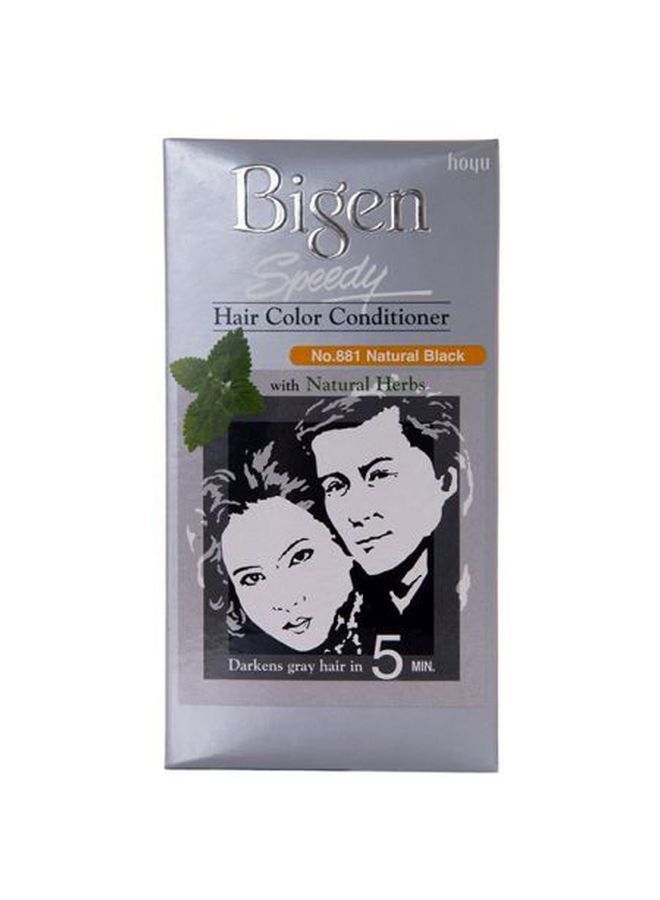 بايجن بلسم سريع ملون للشعر أسود طبيعي 881