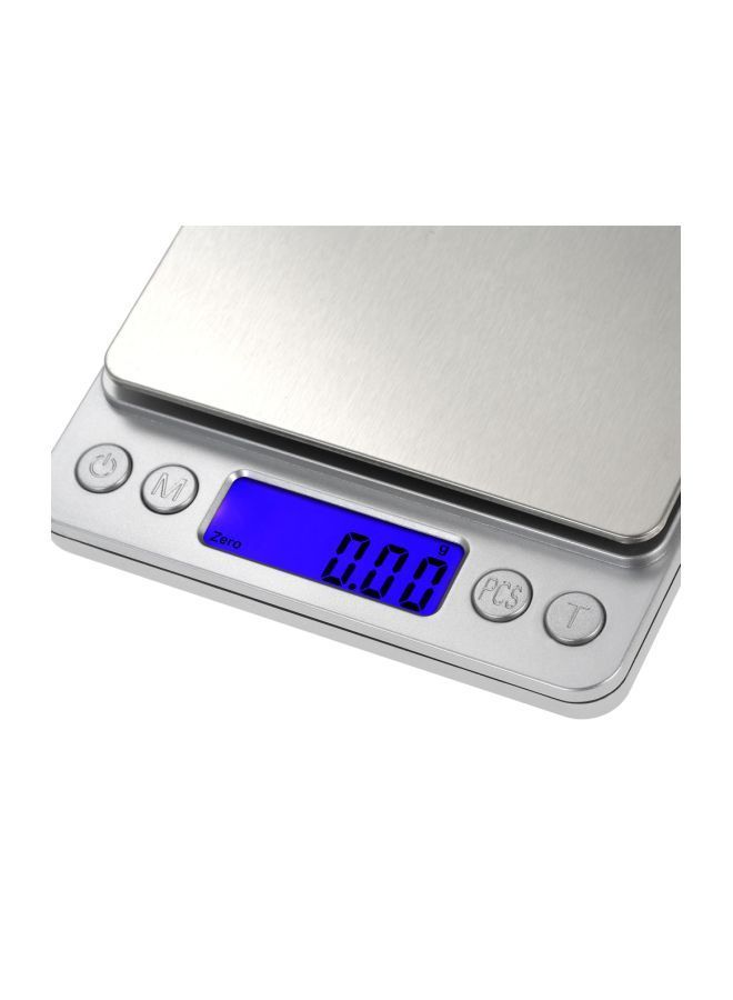 Walmeck Electric Kitchen Scale Silver 15.20x3x13cm - Image 5