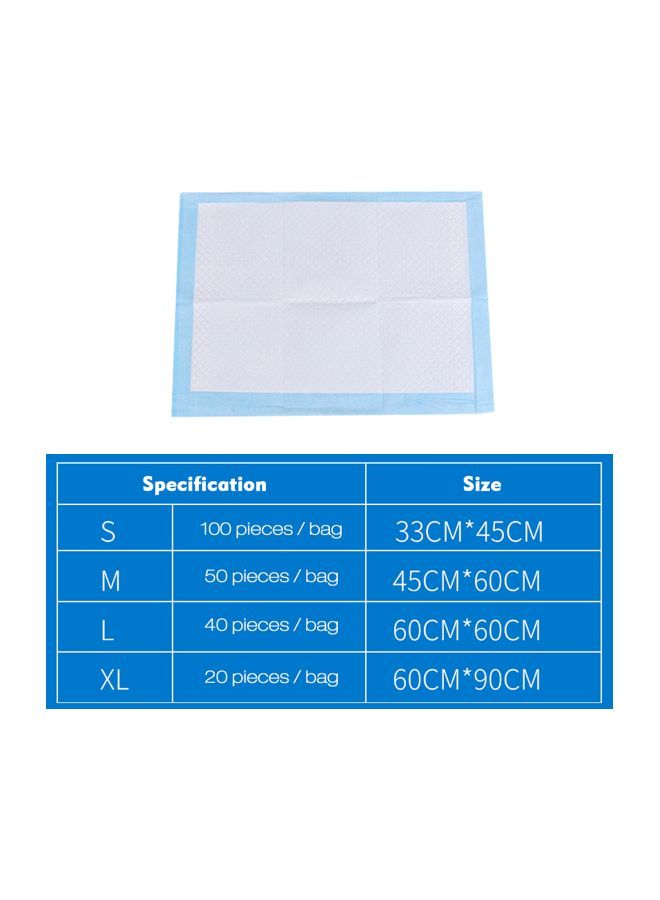 Generic Pack Of 20 Disposable Diaper Pad Blue XL  - Image 4