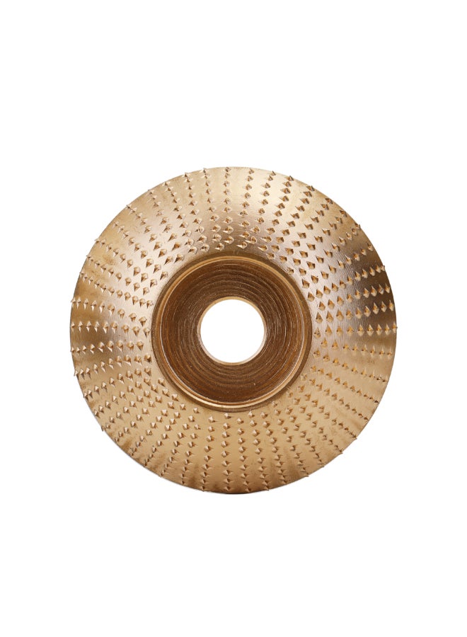 Woodworking Angle Grinding Wheel Sanding Carving Rotary Tool Abrasive Disc Gold  - Image 2