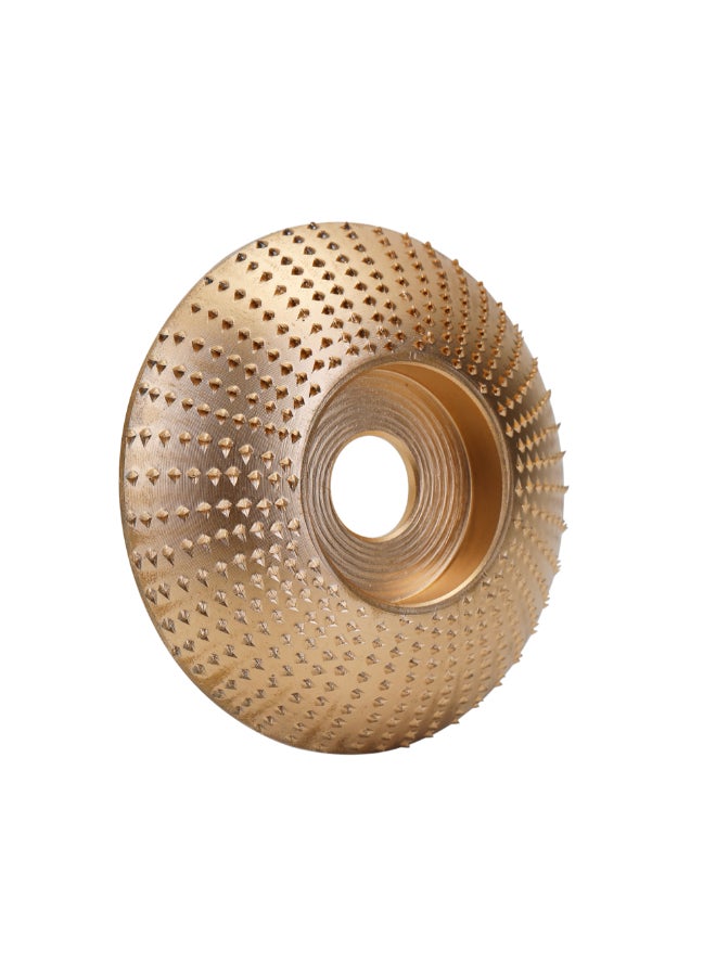 Woodworking Angle Grinding Wheel Sanding Carving Rotary Tool Abrasive Disc Gold  - Image 3