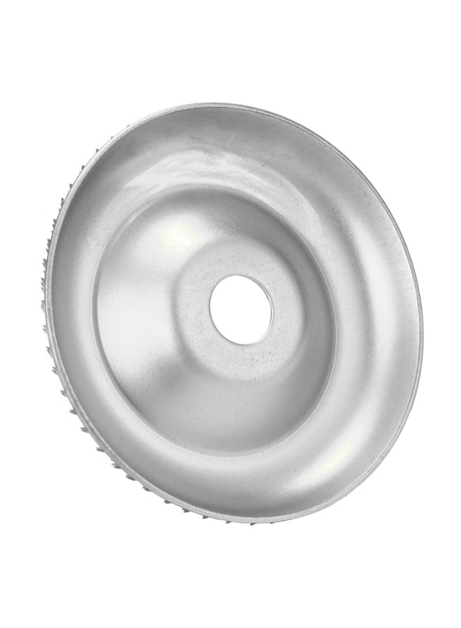 NO.45 Steel Wood Angle Grinding Wheel Sanding Carving Rotary Tool Abrasive Disc Silver  - Image 2